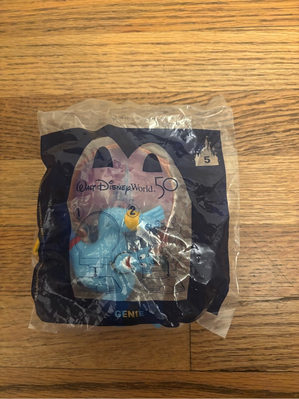 McDonalds Happy Meal - 2021 Walt Disney World 50th Anniversary - Genie #5 NEW